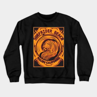 SURFRIDER BEACH MALIBU CALIFORNIA Crewneck Sweatshirt